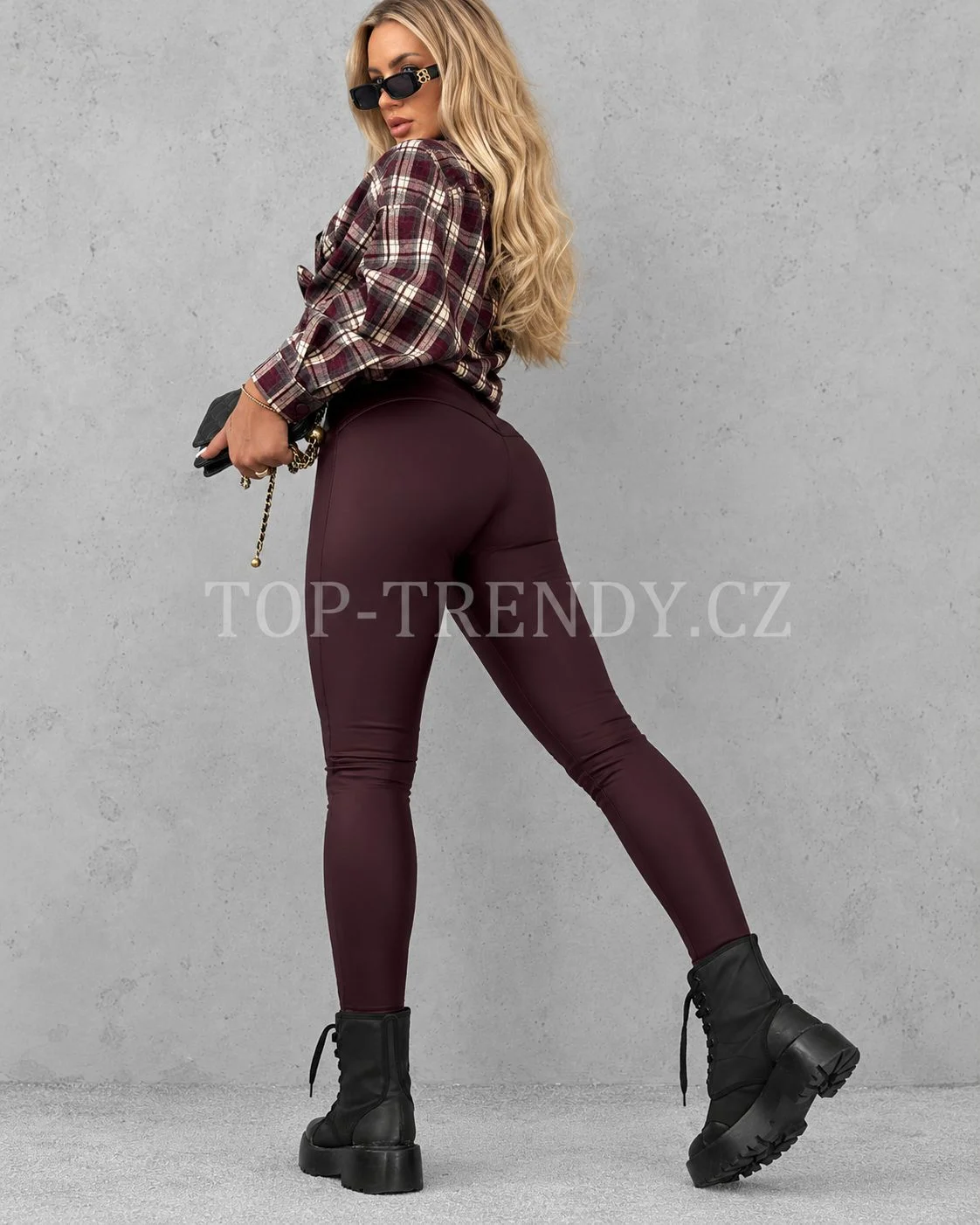 WOMEN’S SUPER STRETCH LINED LEGGINGS WITH HIGH WAIST TATANA